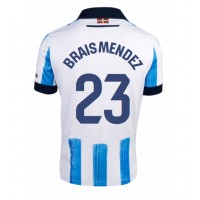 Real Sociedad Brais Mendez #23 Replica Home Shirt 2023-24 Short Sleeve